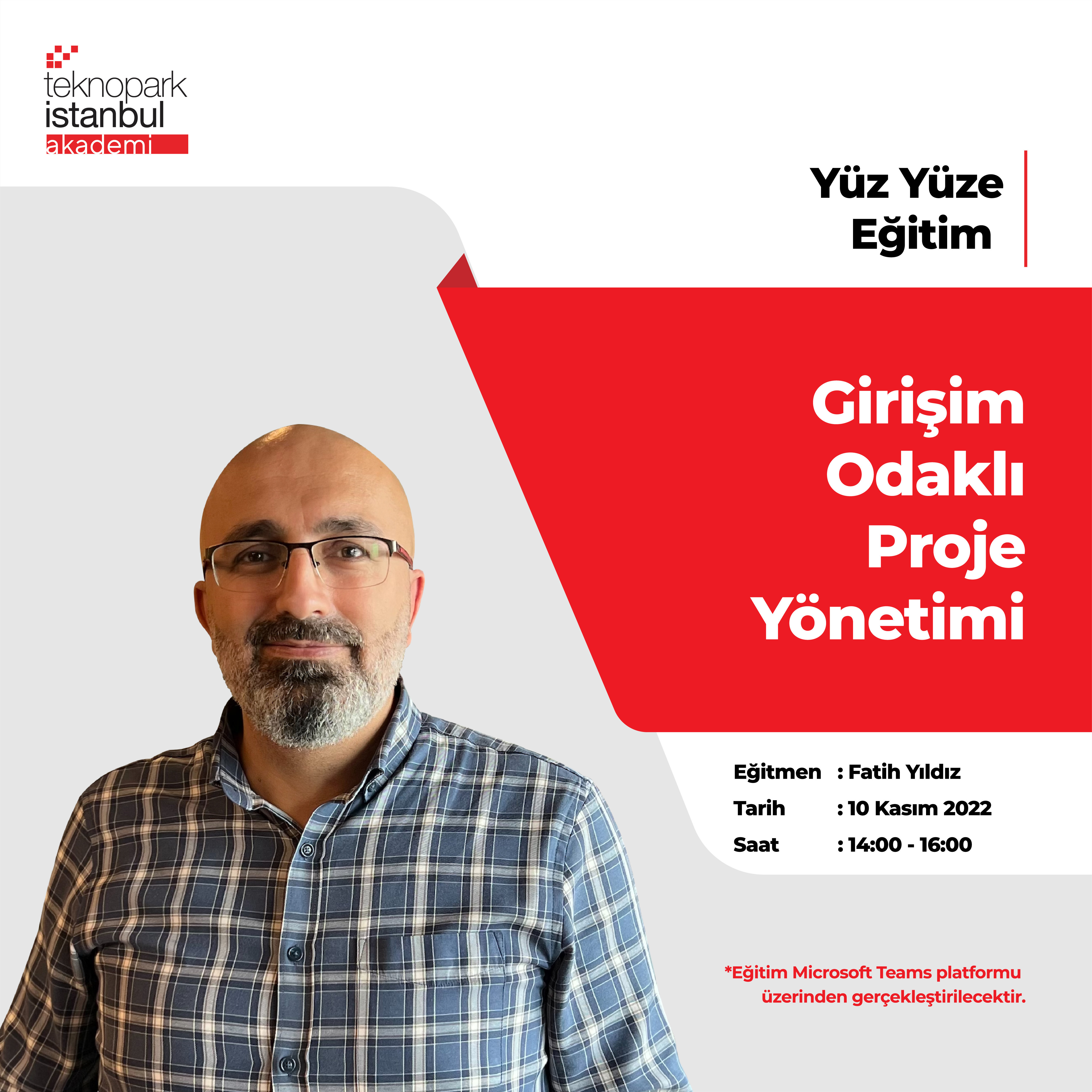 Girişim Odaklı Proje Yönetimi Eğitimi